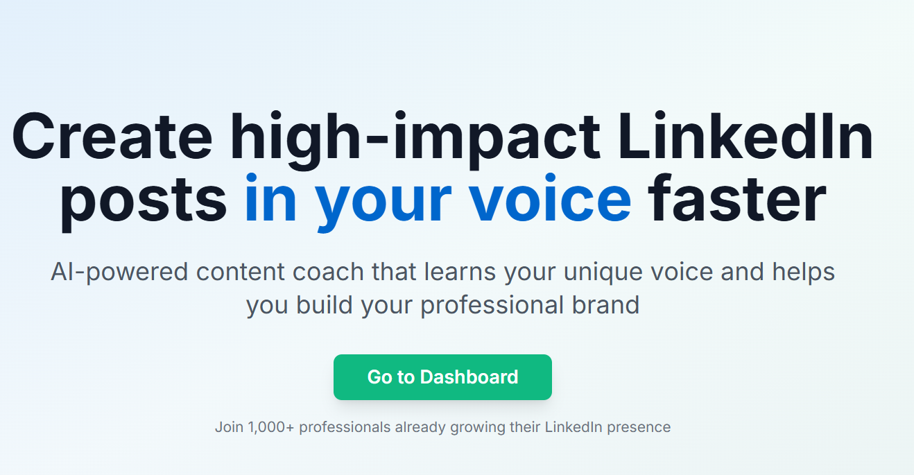 AI Content Assistant for Professionals — ContentCoach.pro